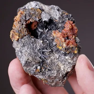 Hutchinsonite with Orpiment and Pyrite