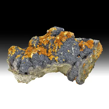 Hutchinsonite with Orpiment, Pyrite, Sphalerite