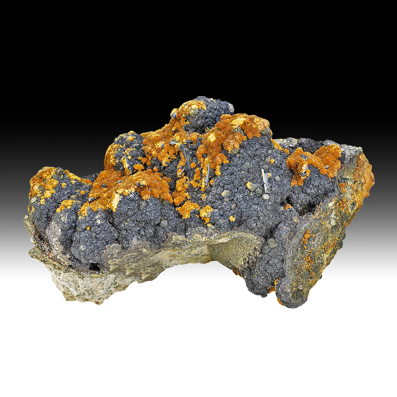 Hutchinsonite with Orpiment, Pyrite, Sphalerite - image 1
