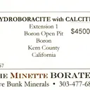 Hydroboracite with Calcite - image 6