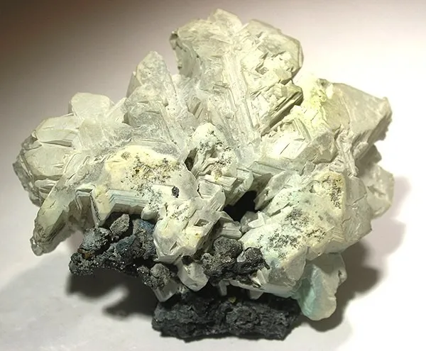 Hydrocerussite, Cerussite, Galena image