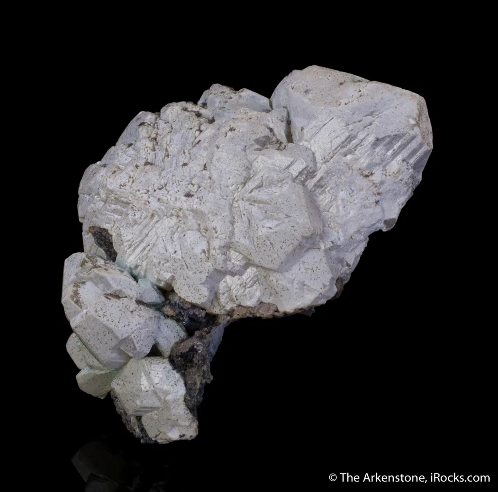 Hydrocerussite on Cerussite - image 3