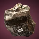 Hydrocerussite with Crednerite and Malachite - image 3