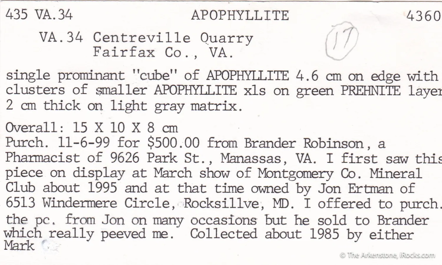 Hydroxyapophyllite-(K) on Prehnite - image 6