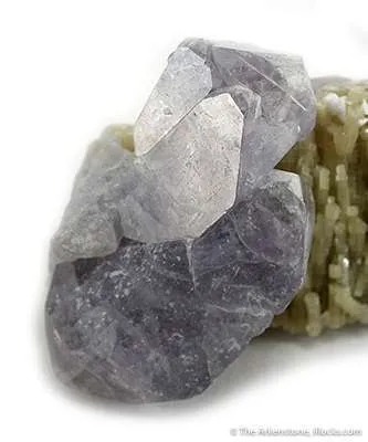 Hydroxyl-Herderite on Columnar Muscovite - image 2