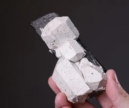 Hydroxylapatite on Hornblende