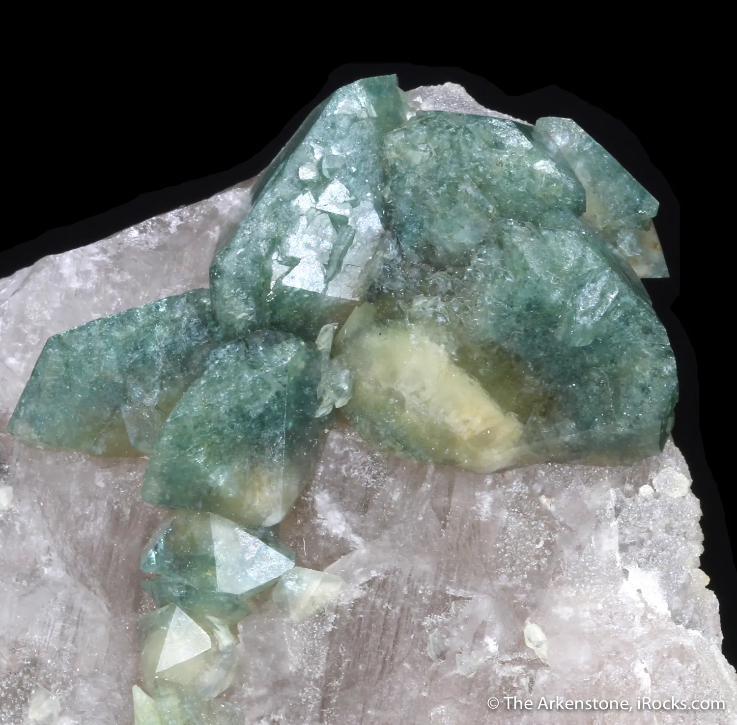 Hydroxylapatite on Quartz - image 1