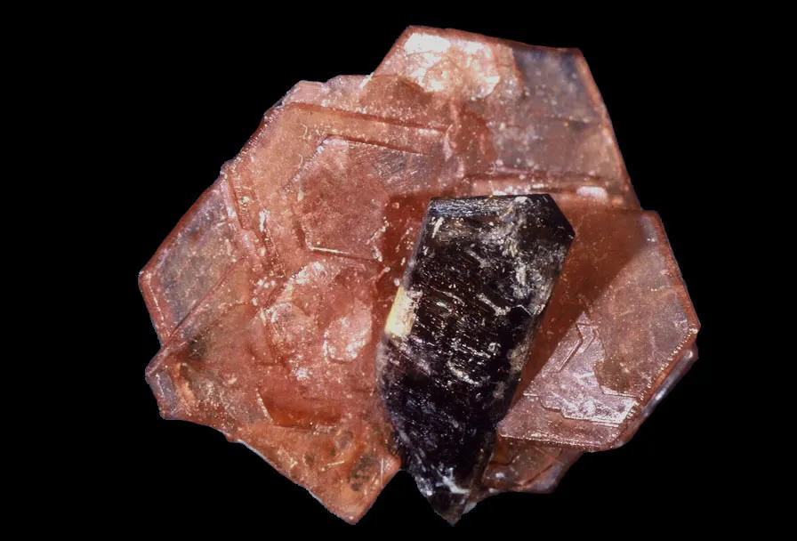 Hydroxylbastnäsite (Ce) / Allanite (Ce), Trimouns, Luzenac, Ariège, France image