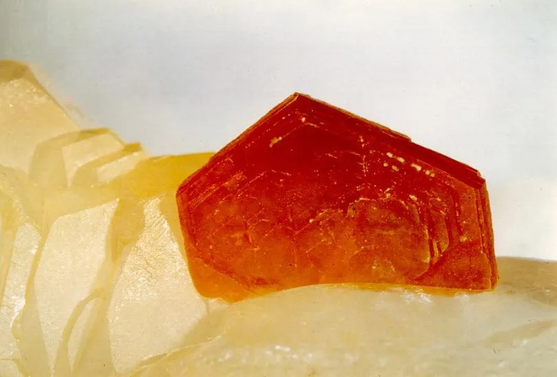 Hydroxylbastnäsite (Ce), Trimouns, Luzenac, Ariège, France image