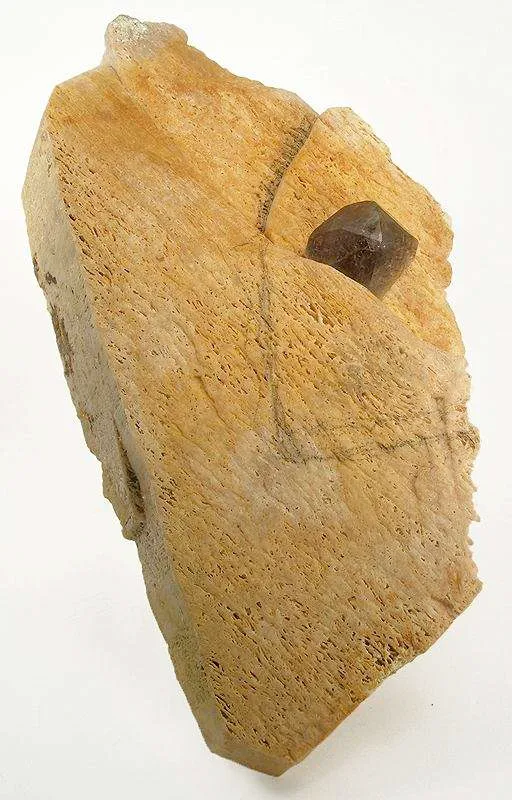 Hydroxylherderite on Feldspar image