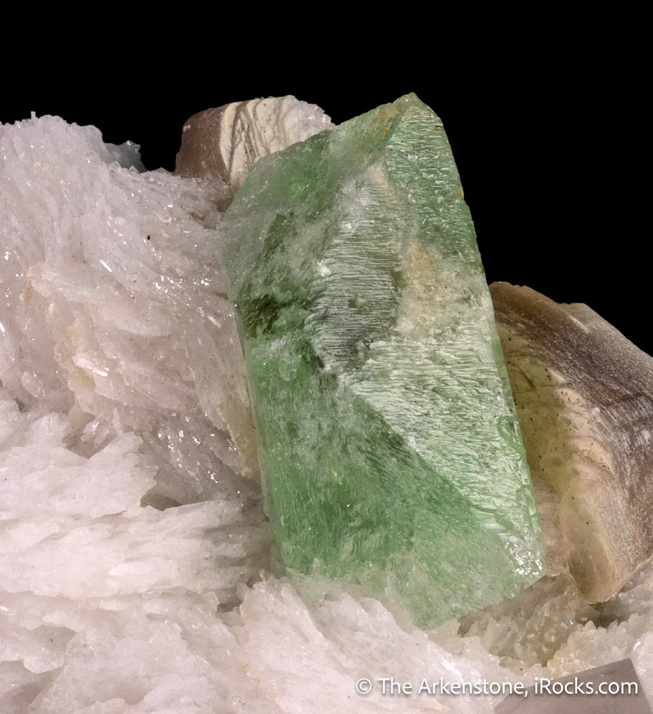 Hydroxylherderite with Quartz, Cleavelandite, & Muscovite - image 3