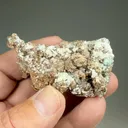 Hydrozincite with Aurichalcite, Hemimorphite - image 2