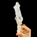 Icy Clear Apophyllite Cluster with Stilbite – Zeolite Mineral from Jalgaon,India - image 4