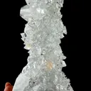 Icy Clear Apophyllite Cluster with Stilbite – Zeolite Mineral from Jalgaon,India - image 5