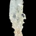 Icy Clear Apophyllite Cluster with Stilbite – Zeolite Mineral from Jalgaon,India - image 8