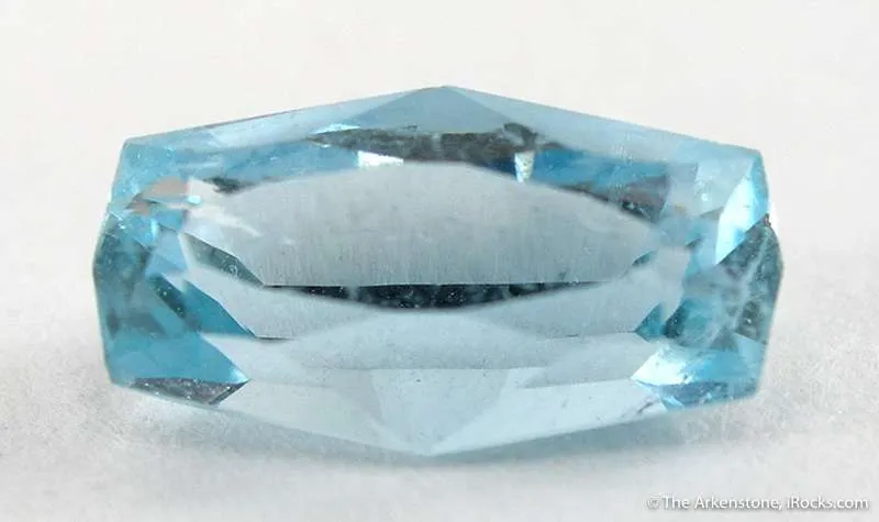 Idaho Aquamarine Rough & Cut Set - image 2