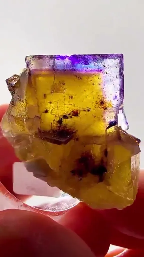 Illinois Fluorite royalty with collector pedigree - image 2