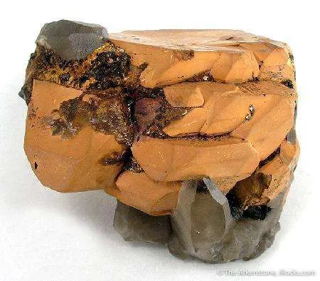 Ilmenite on Smoky Quartz - image 3