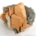 Ilmenite on Smoky Quartz - image 1