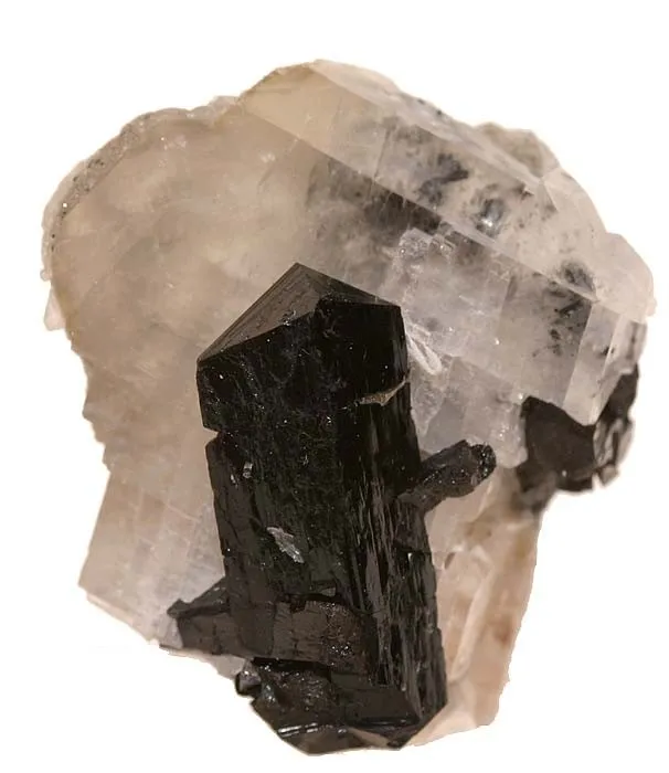 Ilvaite, Calcite image