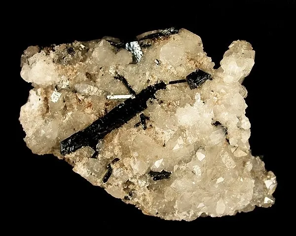 Ilvaite, Quartz image