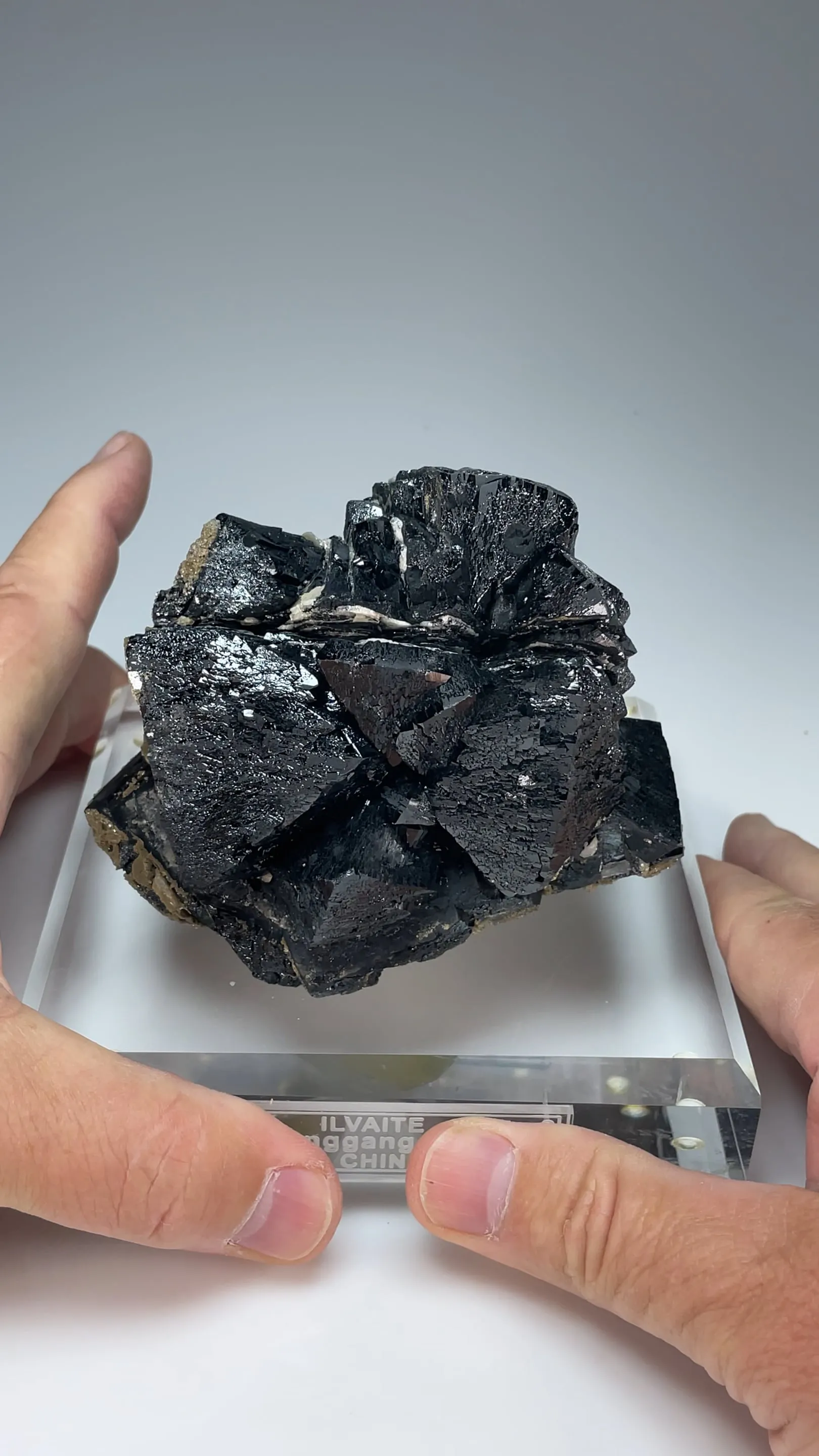 Ilvaite with Fluorite, Quartz - image 2