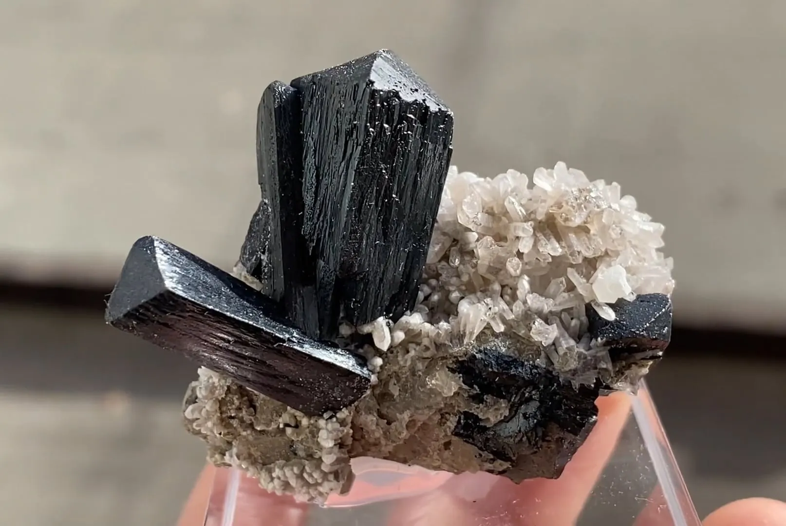 Ilvaite with Quartz - image 5