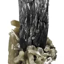 Ilvaite With Quartz Included By Hedenbergite - image 1