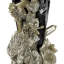 Ilvaite With Quartz Included By Hedenbergite - image 4
