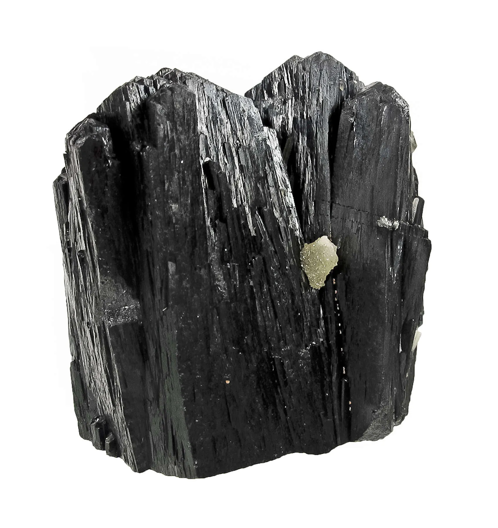 Ilvaite With Quartz Included By Hedenbergite - image 4