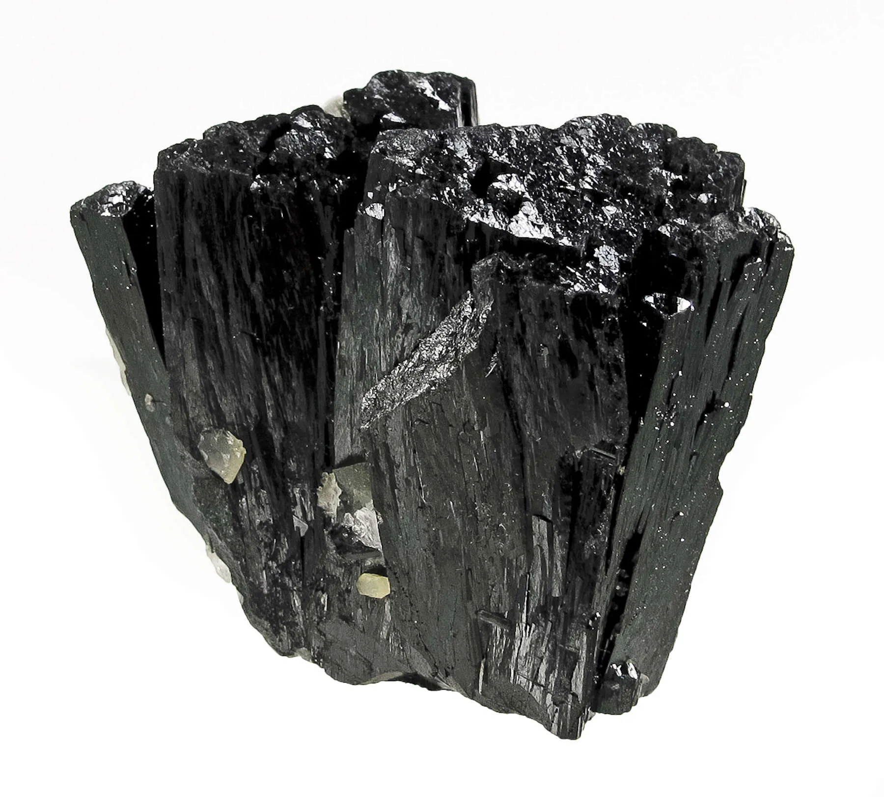 Ilvaite With Quartz Included By Hedenbergite - image 3