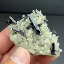 Ilvaite with Quartz (repaired) - image 2