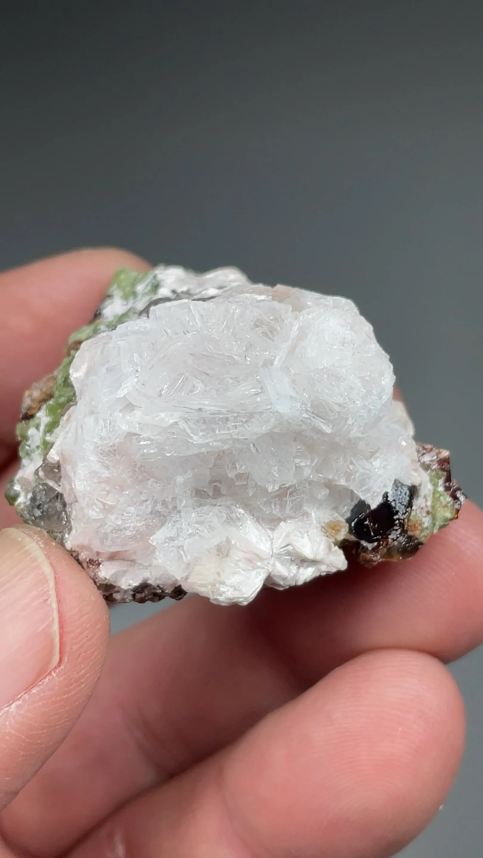 Imayoshiite with Bultfonteinite, Datolite - image 2