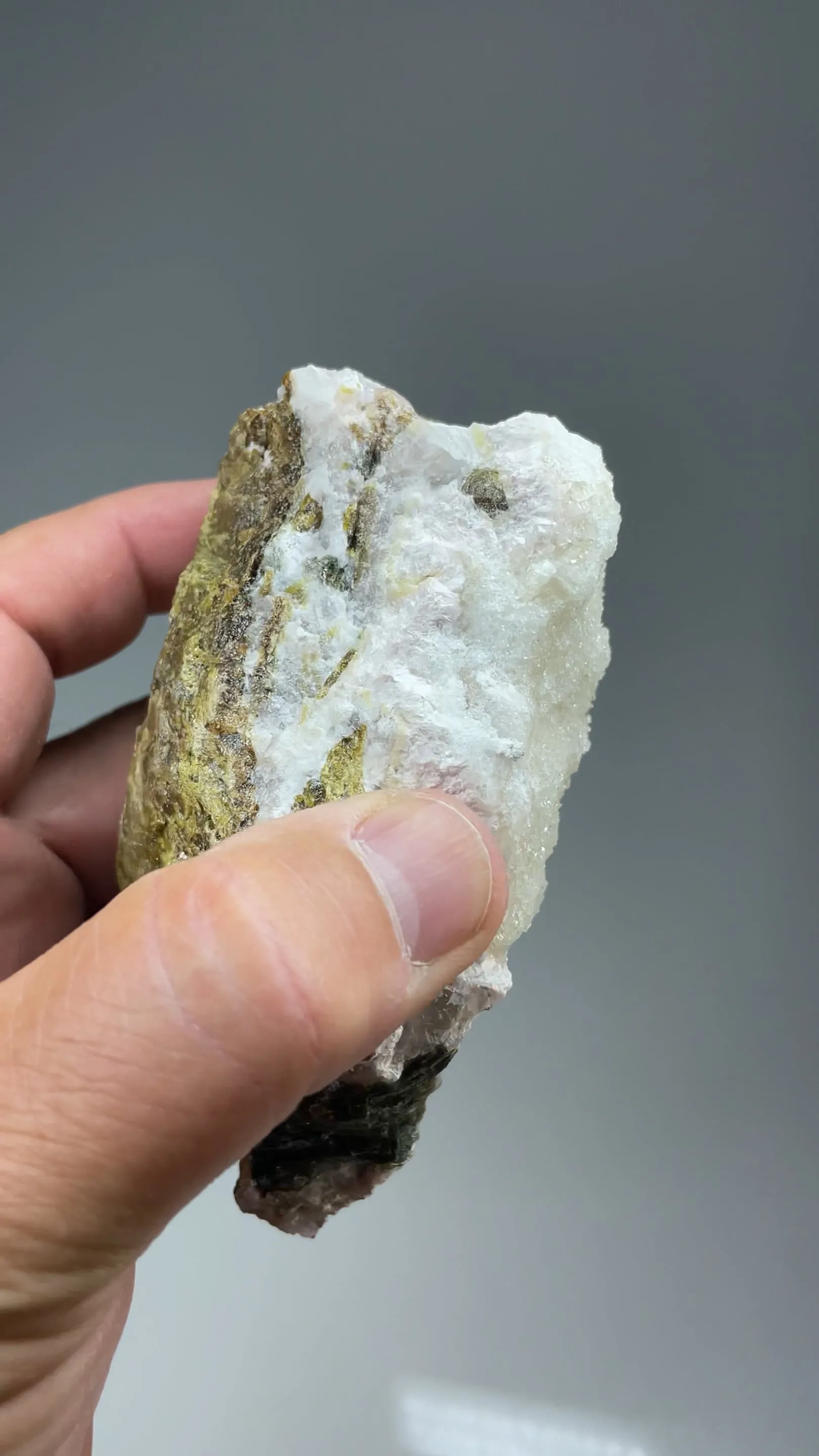 Imayoshiite with Bultfonteinite, Datolite - image 2