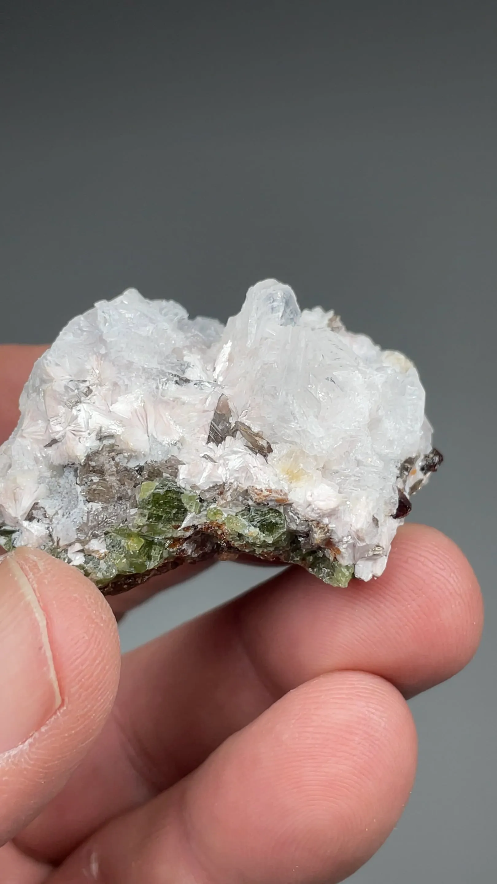 Imayoshiite with Bultfonteinite, Datolite - image 2