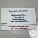 Imayoshiite with Datolite - image 2