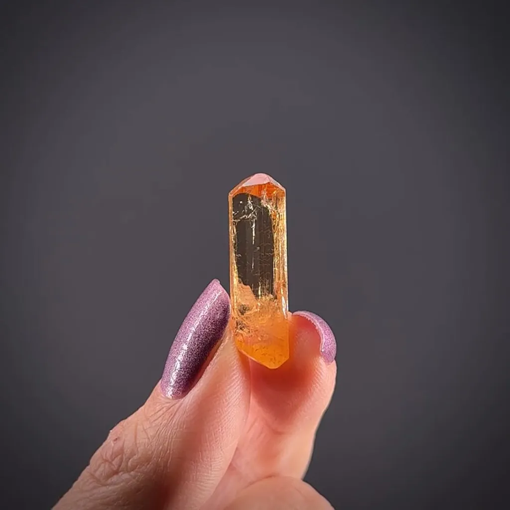 Imperial Topaz (double terminated) image