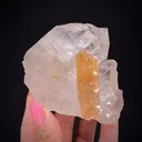 Imperial Topaz on Quartz - image 1