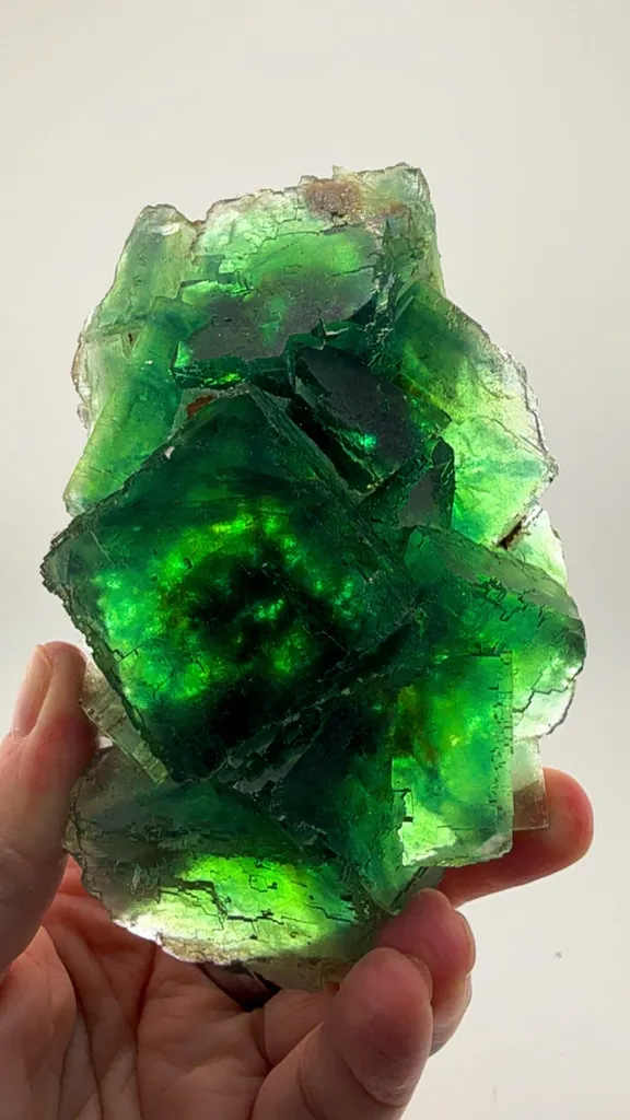 Incredible Okorusu Fluorite 550+ grams - image 5