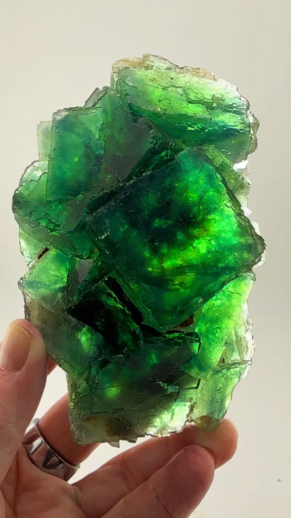 Incredible Okorusu Fluorite 550+ grams - image 4