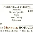 INDERITE with Ulexite - image 5