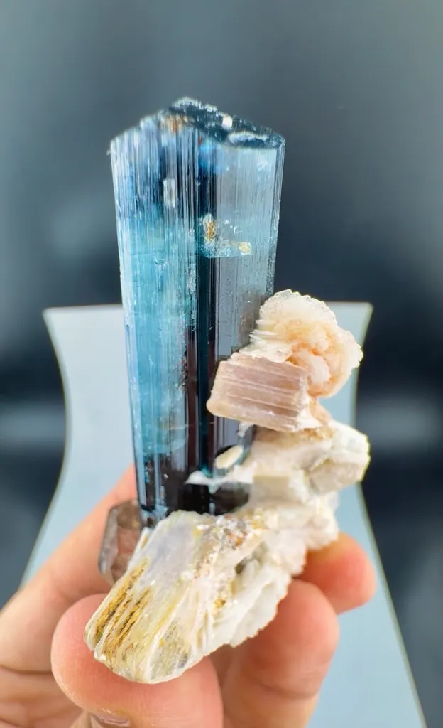 Indicolite from Afghanistan, Nuristan, Paprok - image 3