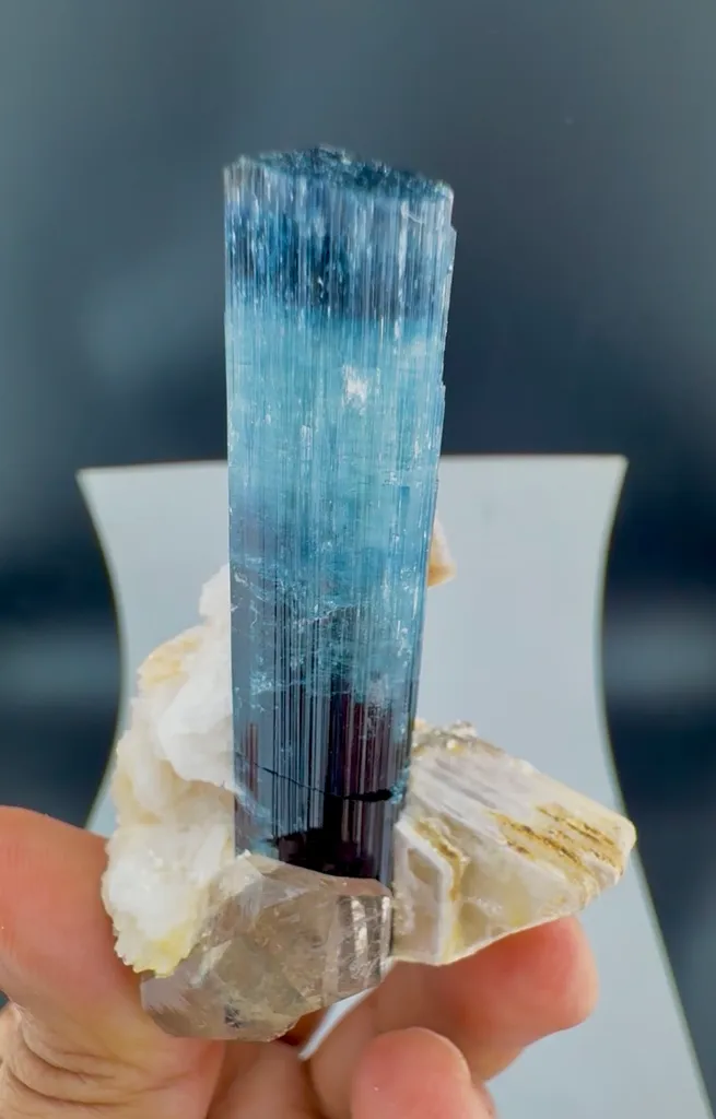 Indicolite from Afghanistan, Nuristan, Paprok - image 8