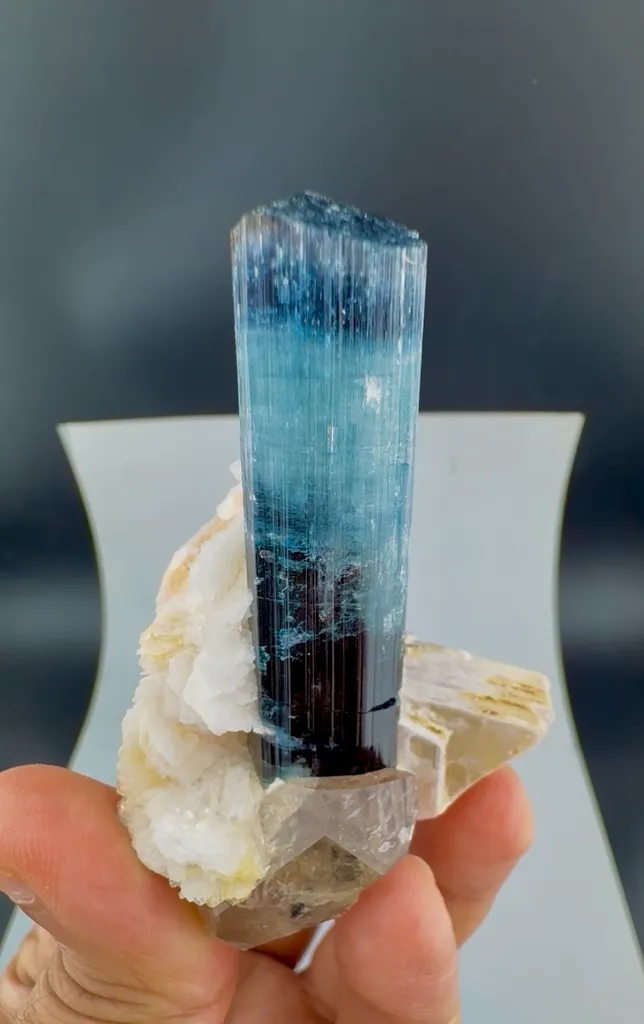 Indicolite from Afghanistan, Nuristan, Paprok image