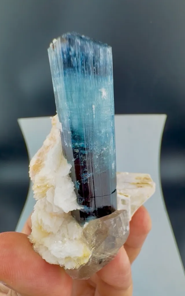 Indicolite from Afghanistan, Nuristan, Paprok - image 6