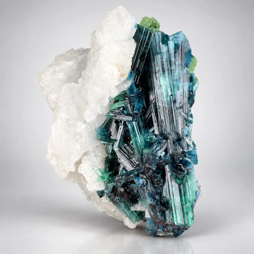 Indicolite from Paprock, Paprok, Nuristan, Afghanistan - image 4