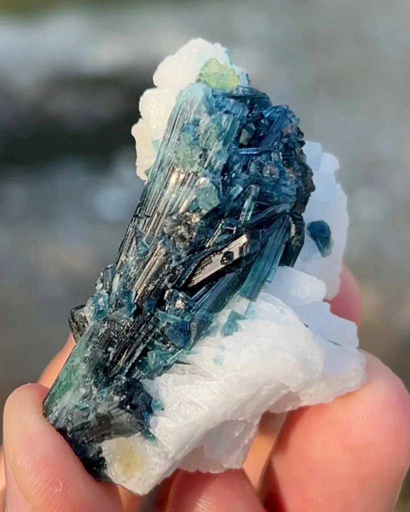 Indicolite from Paprock, Paprok, Nuristan, Afghanistan - image 7