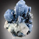 Indicolite Quartz with Schorl Tourmaline from Afghanistan, Nuristan - image 1