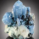 Indicolite Quartz with Schorl Tourmaline from Afghanistan, Nuristan - image 2