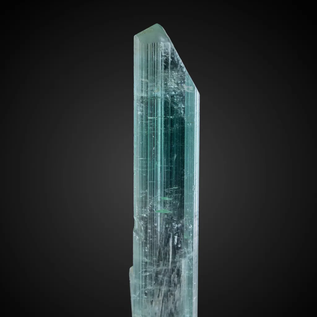 Indicolite, Tourmaline from Afghanistan, Kunar, Dara-e-Pech District, Dara-e-Pech pegmatite field - image 3